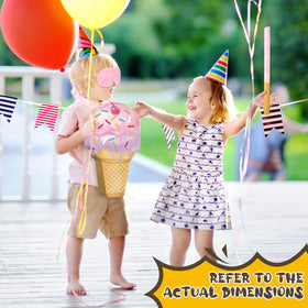 Capoda ice cream pinata hanging setup perfect for summer parties and decor