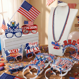 Capoda Independence Day necklaces add a playful sparkle to outfits