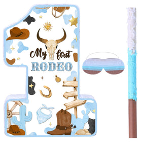 Capoda Number 1 Rodeo Pinata ready for cowboy-themed party fun