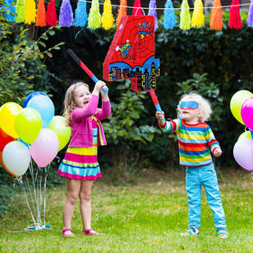 Capoda pinata filled with candy for a surprise treat