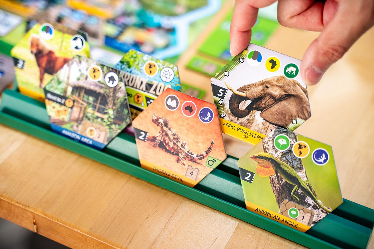 Capstone Games Sanctuary solo-play mode provides a focused puzzle for one.