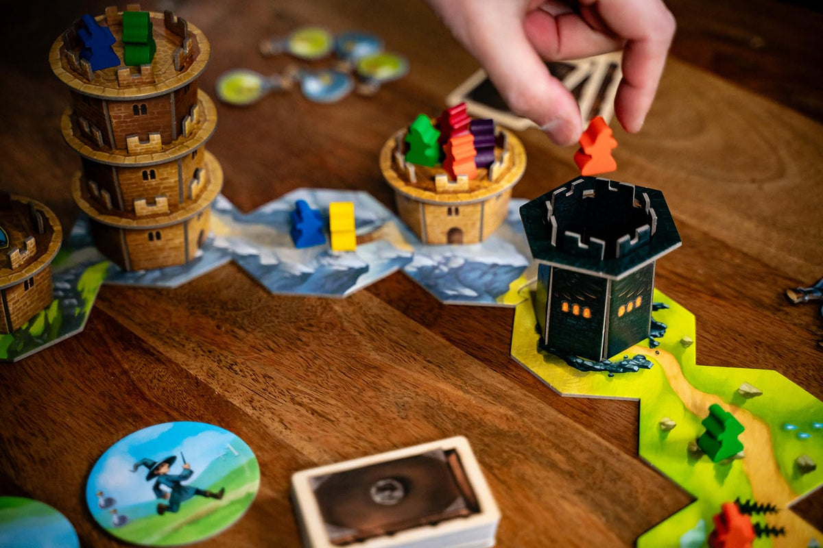 Capstone Games Wandering Towers compact playtime preserves momentum during sessions