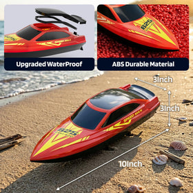 CAPTAER remote range reaches 196 ft for expansive water fun.