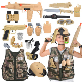 CAPTAIN CHAOWING camouflage vest for durable army costume play