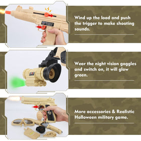 CAPTAIN CHAOWING binoculars aid scouting during outdoor pretend missions