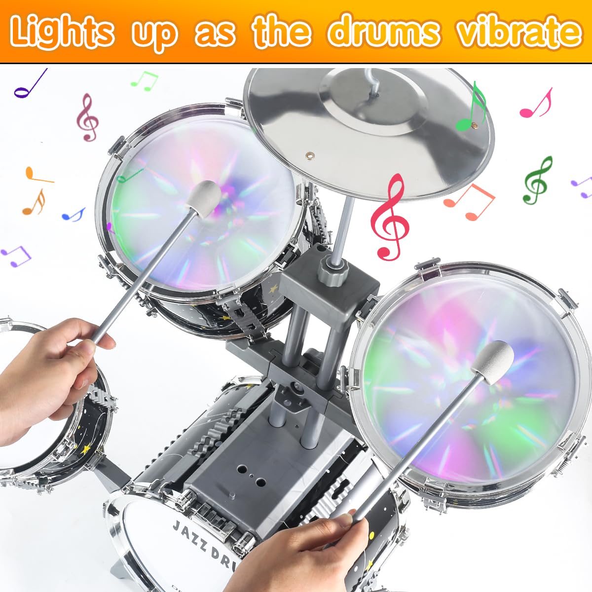 Captain Chaowing foam-covered drumsticks for safe beginner percussion