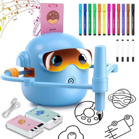 CaraSuL drawing robot reads cards to boost vocabulary during drawing