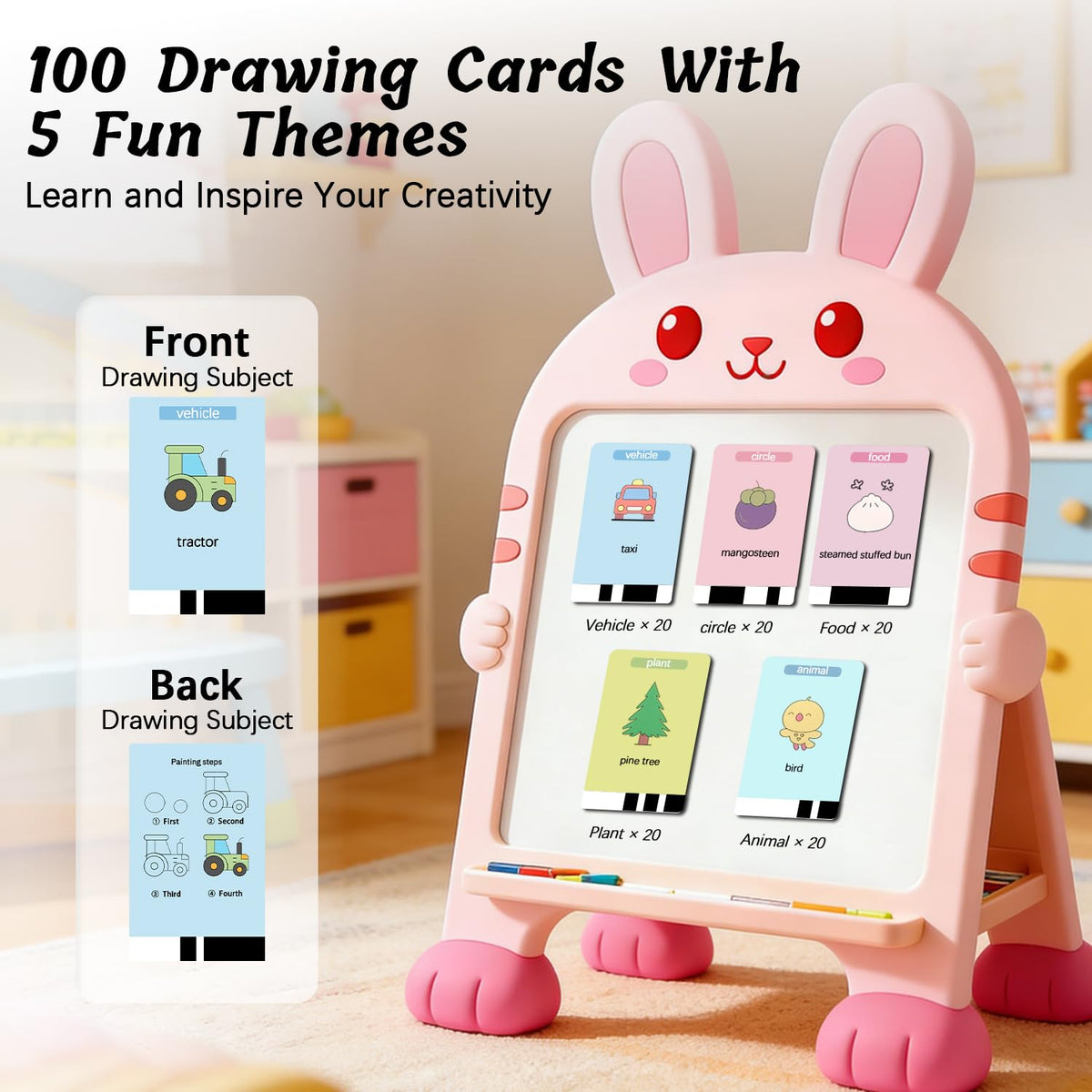 CaraSuL robot includes 4 paintbrushes for colorful painting