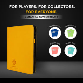 Card Guardian binder dimensions fit most collectible cards while staying compact.