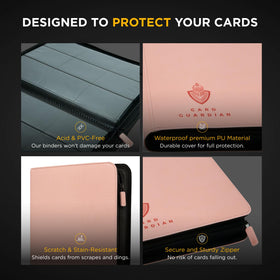 Card Guardian 9-pocket page open shows ample space for your collection.