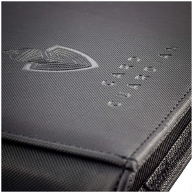 Card Guardian anti-scratch material shields cards and binder surfaces.