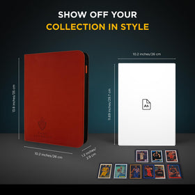 Card Guardian dimensions 13.8 by 9.64 inches for standard card compatibility