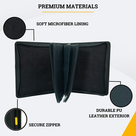 Card Guardian binder features 20 pages for compact yet ample organization.