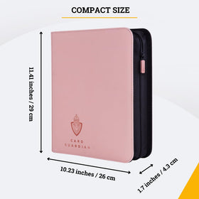 Card Guardian binder includes 20 pages for secure, organized card storage
