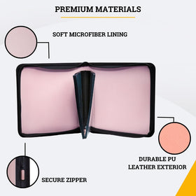 Card Guardian binder dimensions 15.74 by 13.9 by 1.57 inches for spacious storage