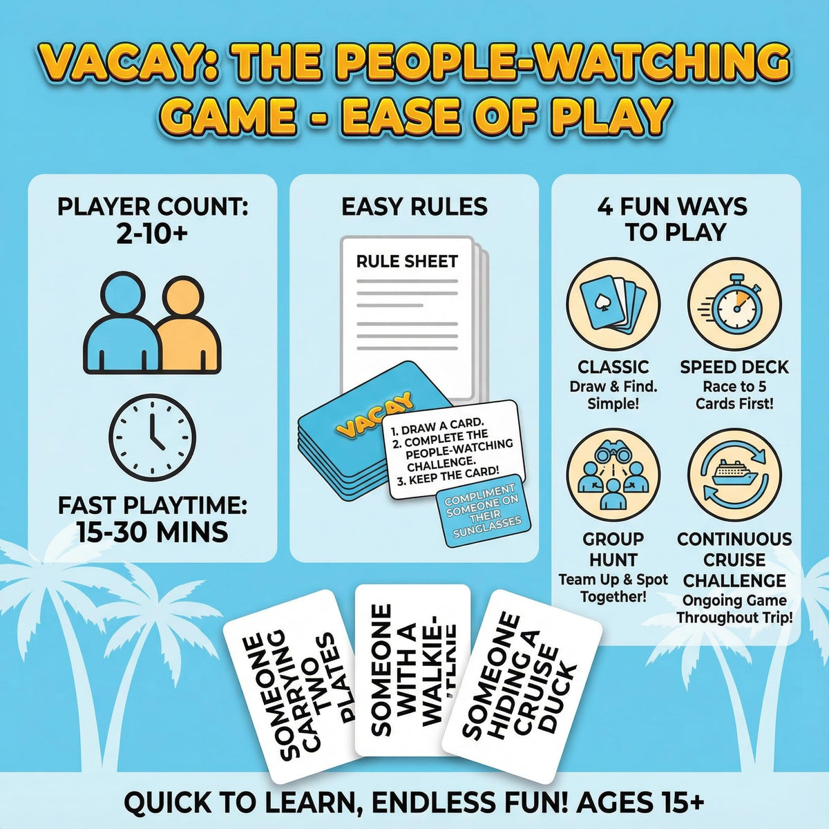 Card Plug Vacay group-hunt-mode invites everyone to join the fun.