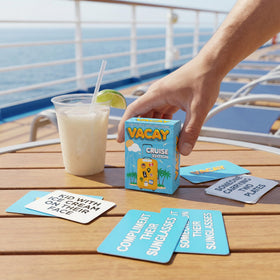 Card Plug Vacay speed-deck speeds up the play for busy days.