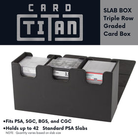 Card Titan Slab Box compartments with dedicated lids provide easy, safe access to slabs.
