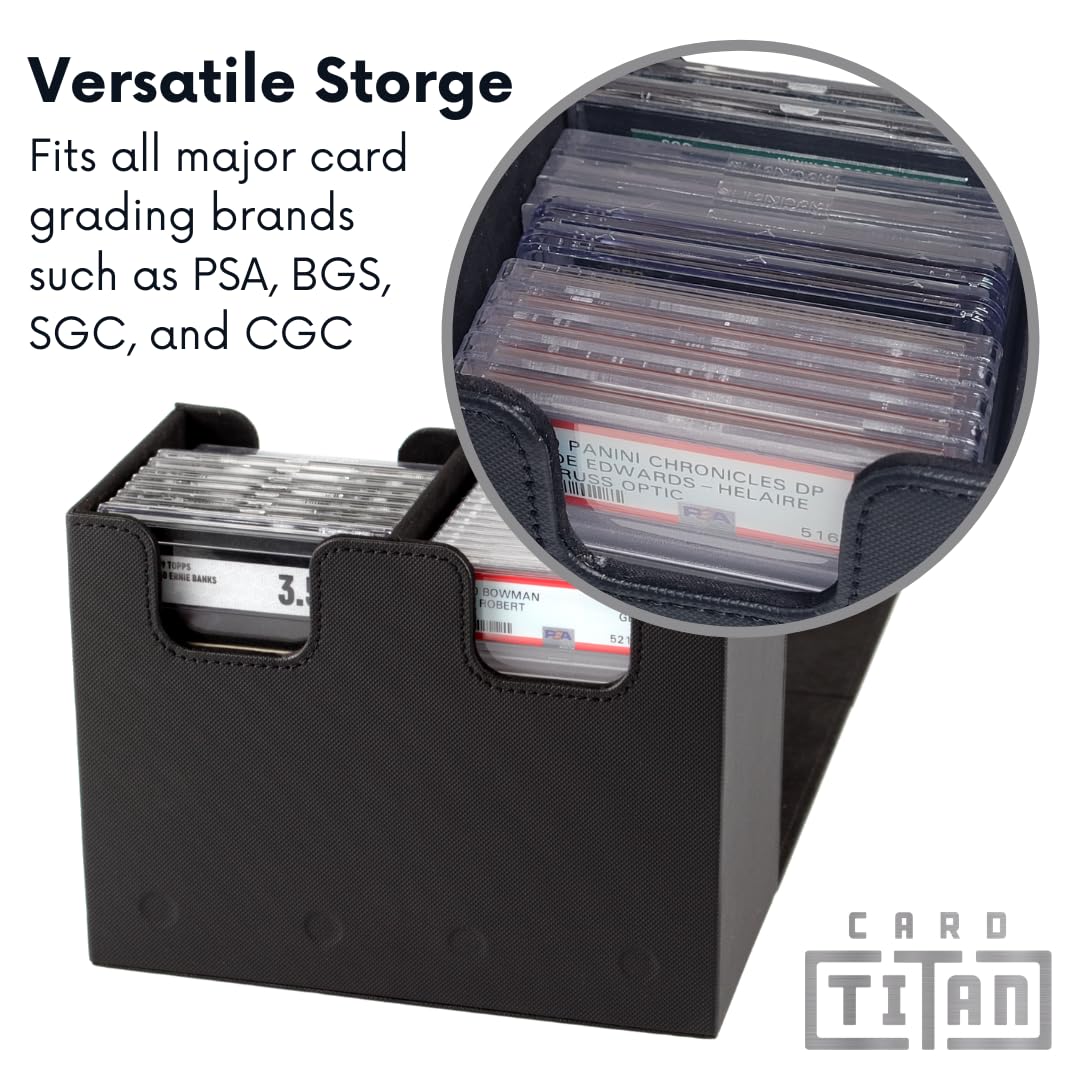Card Titan Slab Box magnetic closures enable secure, easy access