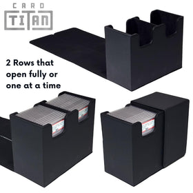 Card Titan Slab Box soft felt interior protects valuables