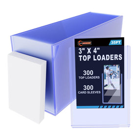 CARDARCHIVER 600ct set provides bulk protection for 3x4 cards, ideal for collectors.