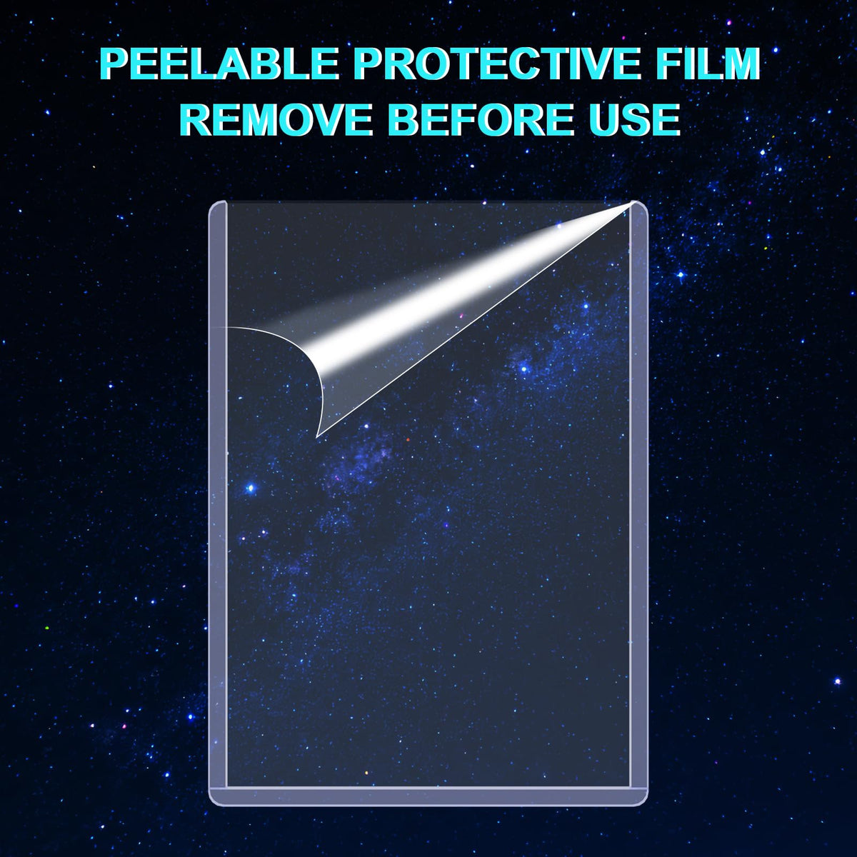 CARDARCHIVER crystal-clear coating helps prevent color fading from light exposure.