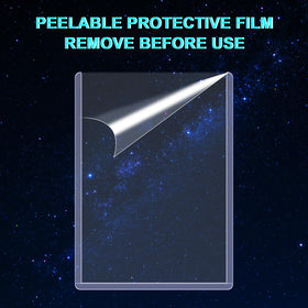CARDARCHIVER crystal-clear coating helps prevent color fading from light exposure.