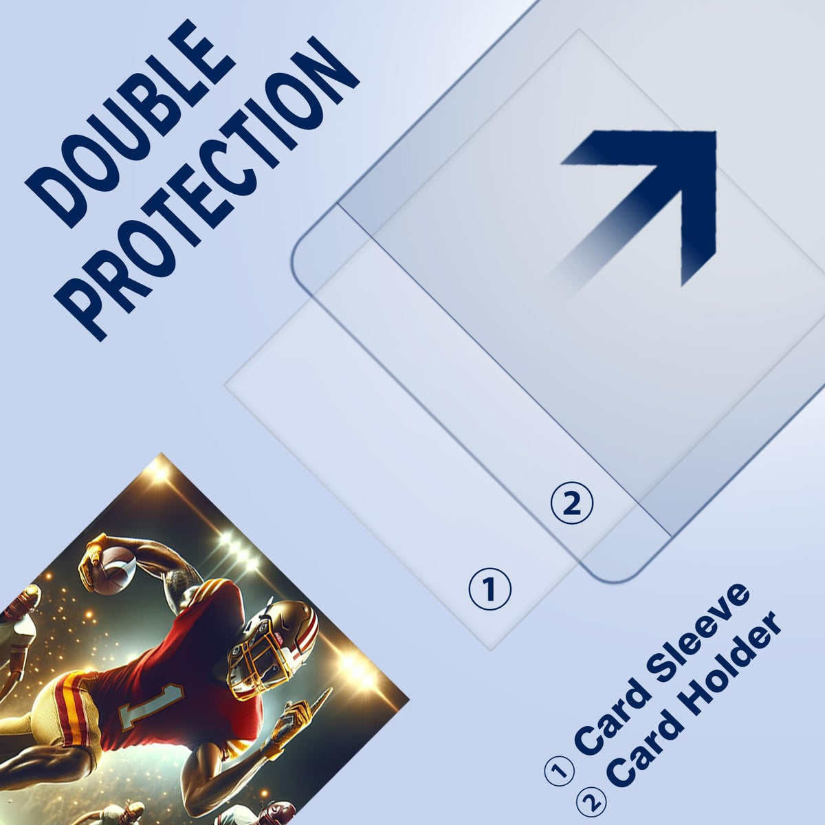 Cardarchiver display-ready holders let you showcase cards without removal.