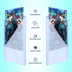 Cardarchiver dust shield toploader with viewing clear window for quick identification of contents