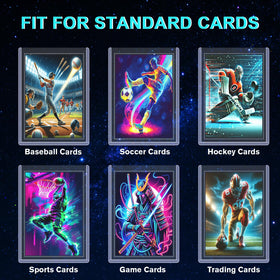 CARDARCHIVER rigid top loaders offer crush-resistant protection to preserve card condition.