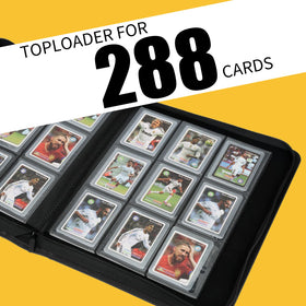 CardBinder PU-leather exterior emphasizes premium feel and durability