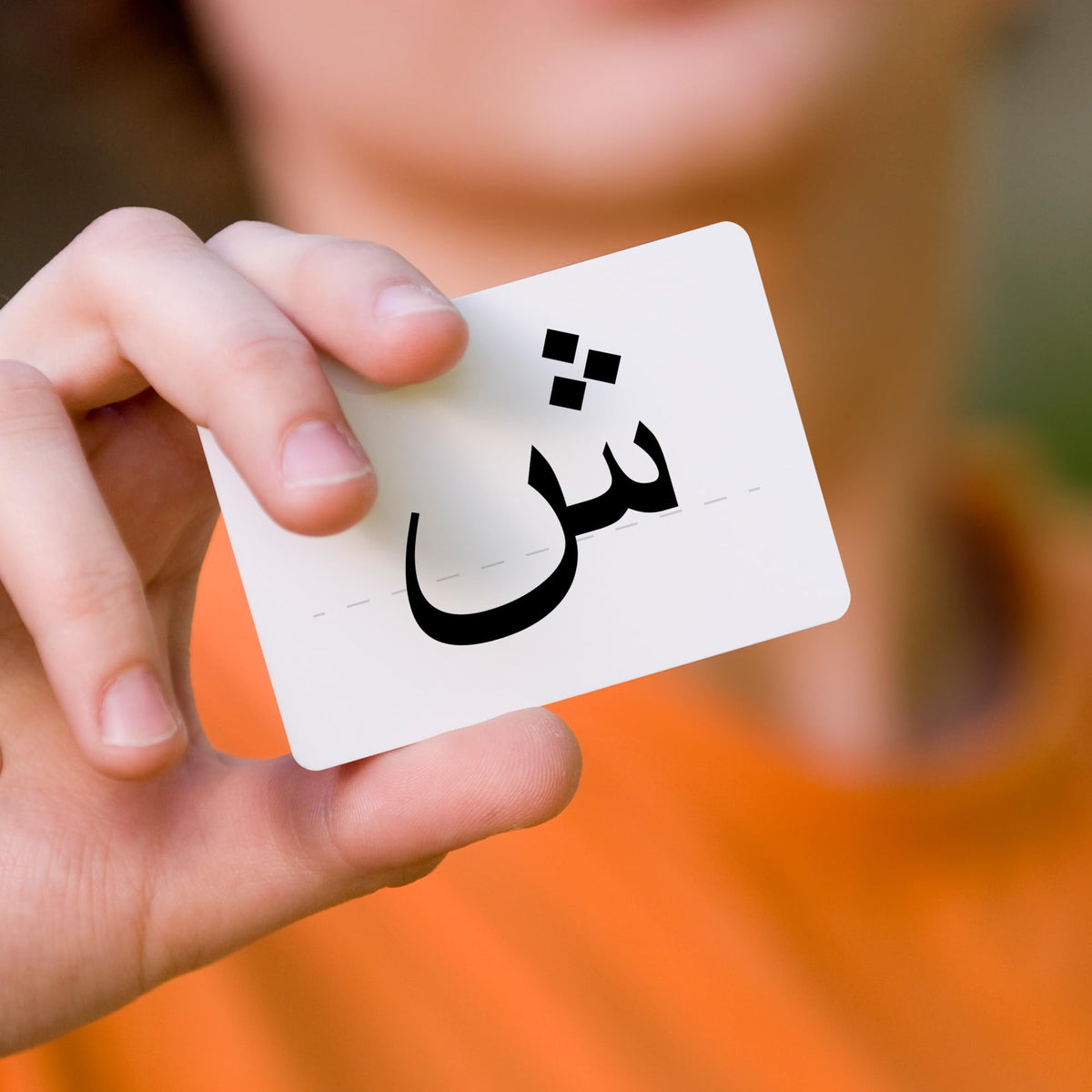 CARDDIA Arabic flashcards provide a complete alphabet reference for quick review