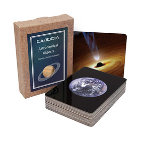 CARDDIA astronomical objects flashcards cover image for engaging STEM lessons.