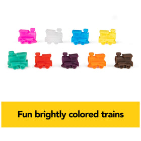 Instruction sheet helps new players start quickly with Cardinal Mexican Train