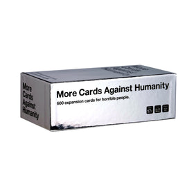 Cards Against Humanity 600-card expansion pile highlighting expanded card pool for raucous sessions.