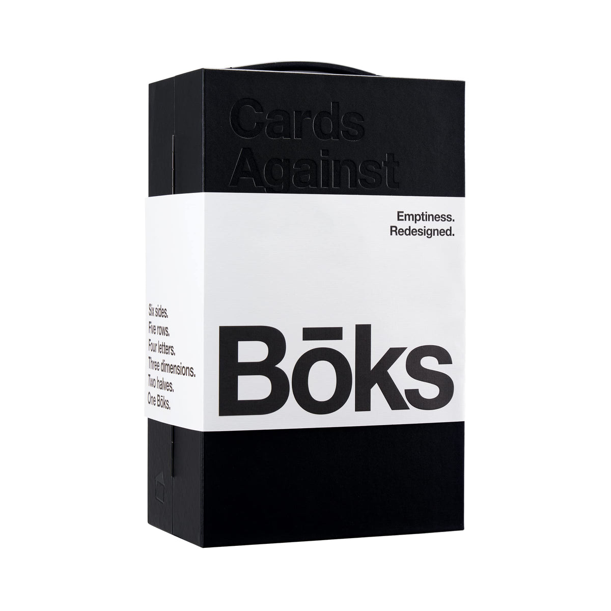 Cards Against Humanity Bōks with vegan leather exterior for premium protection and style