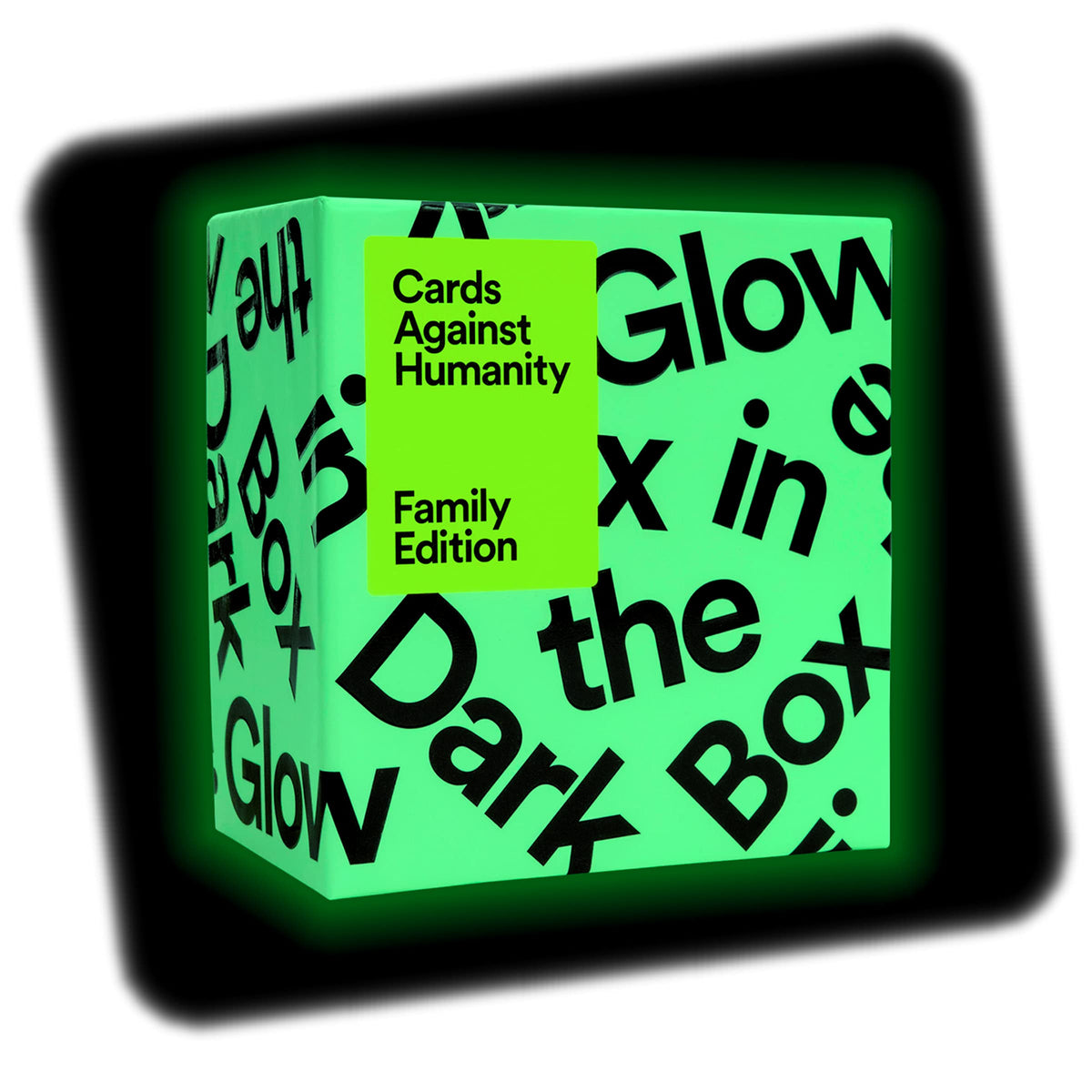 Cards Against Humanity box opening showcases organized compartments for easy card access.