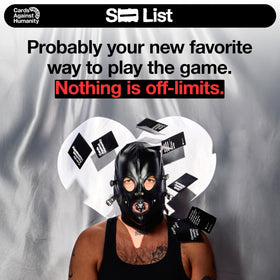 Cards Against Humanity S⸺ List uses a D20 letter die to start each round.