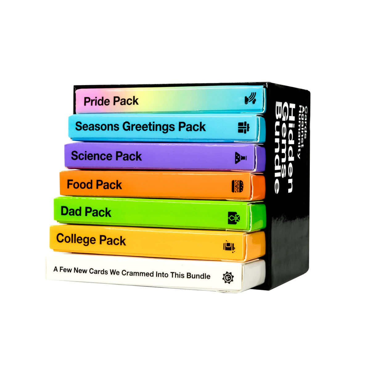 Cards Against Humanity Science Pack cards, ideal for quick science-themed humor in group play.