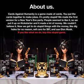 Premium packaging design for Cards Against Humanity Tales Vol. 2