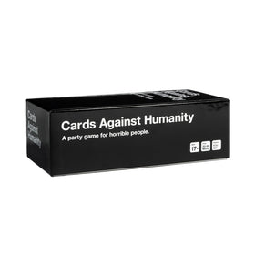 Cards Against Humanity white card deck for outrageous answer options.