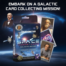 Cardsmiths Space Galactic Edition Crypto Redemption card offers a collectible moment for crypto fans