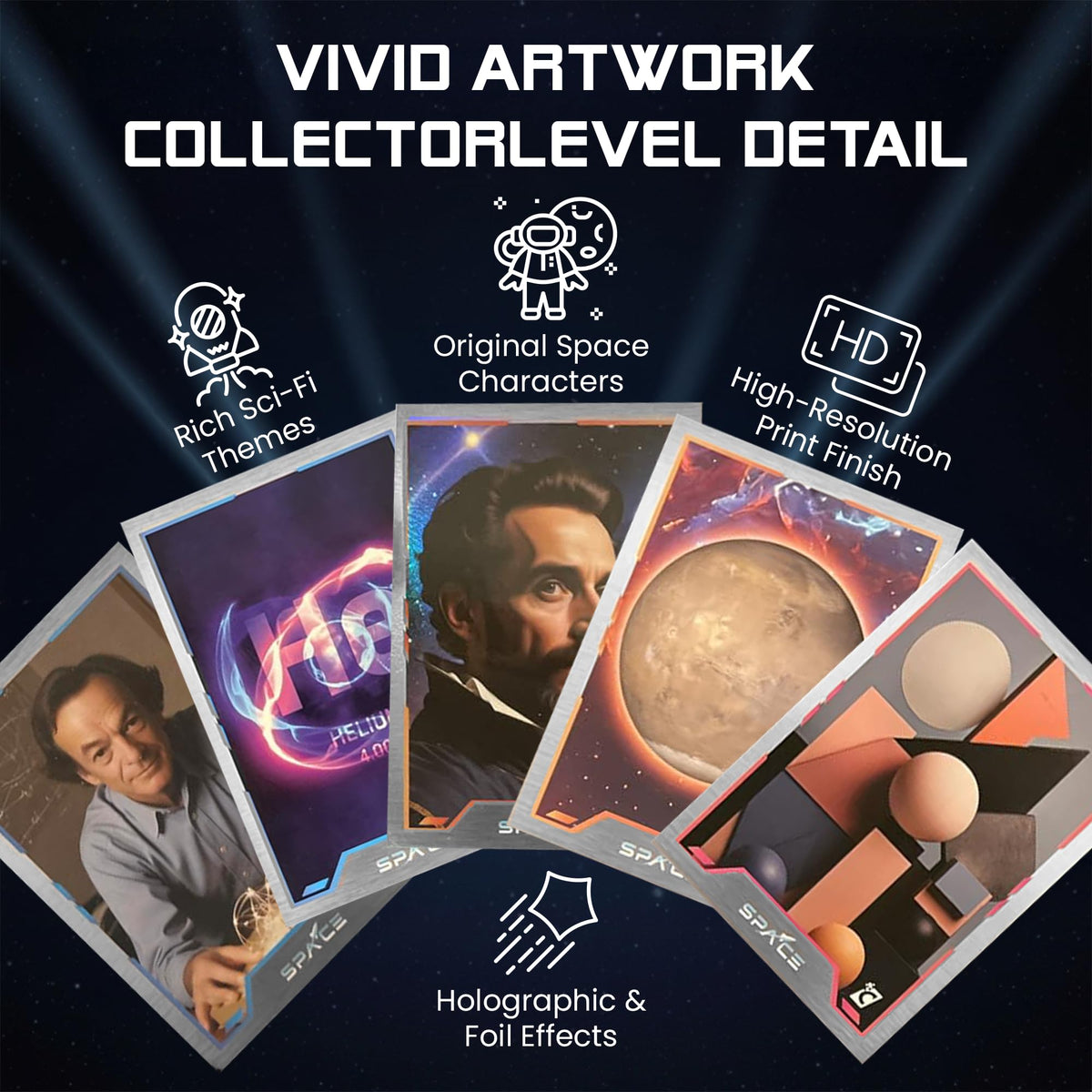 Cardsmiths Space Galactic Edition Deep Space subset card reveals expansive universe ideas