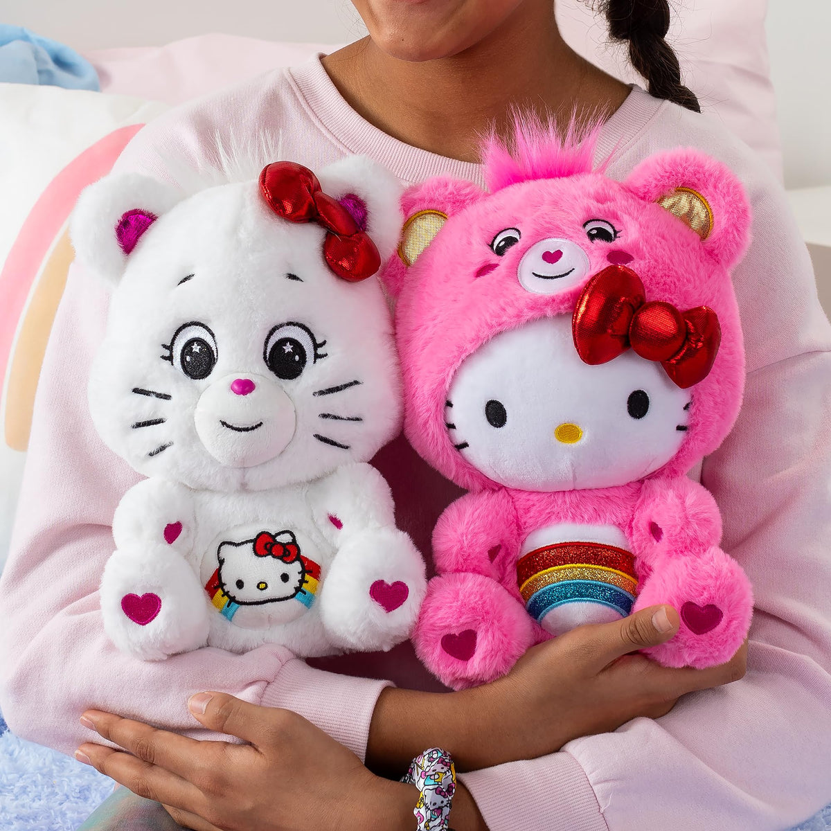 Beary Besties display featuring two beloved characters for imaginative play