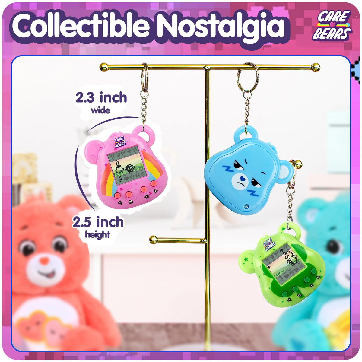 Cheer Bear Nano Pet daily care activities to promote gentle routines