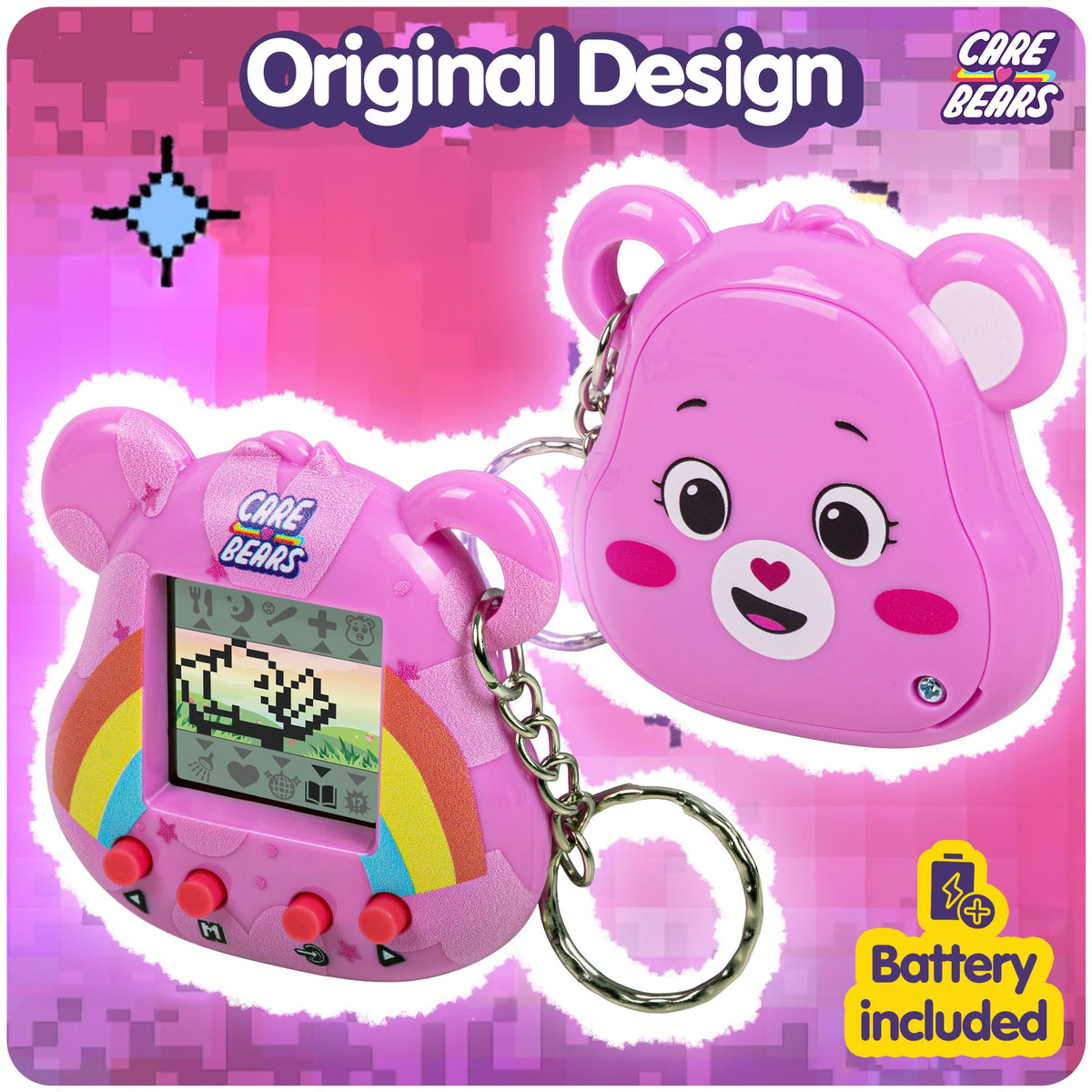 Cheer Bear Nano Pet pocket-sized toy for kids on the go