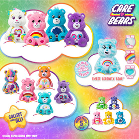 Care Bears Friend Bear plush encourages imaginative play and storytelling.