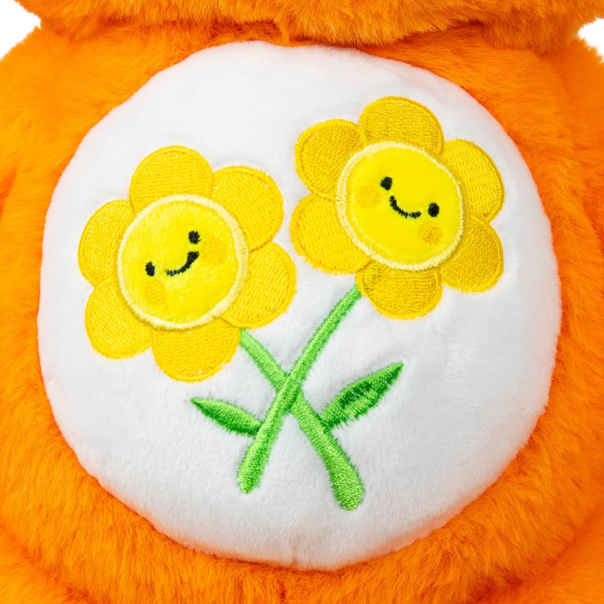 Care Bears Friend Bear plush with soft fur for cozy snuggles.