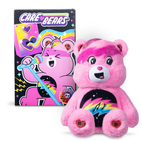 Care Bears rock theme glam accents emphasize eyes for a bold stage vibe.