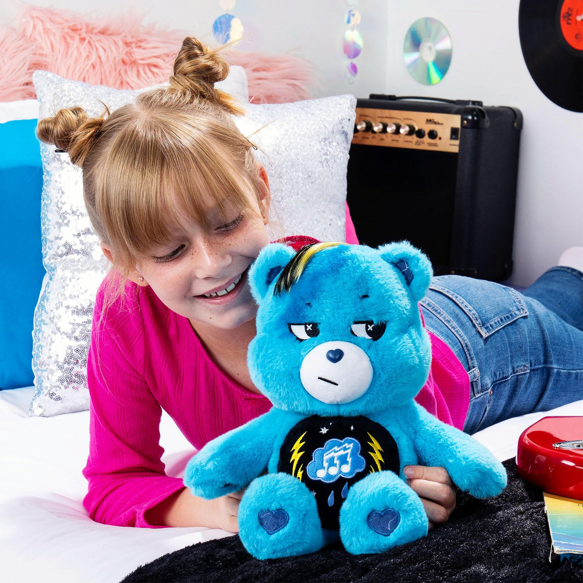 Care Bears Grumpy Bear collector box, gift-ready presentation.
